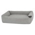 MIACARA Krevet Senso Pebble L, 93×120 cm, boucle tkanina, sivi