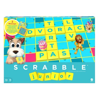 MATTEL Društvena igra, Riječi Scrabble Junior