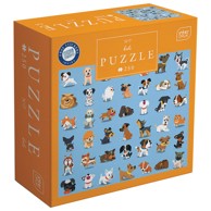 INTERDRUK Puzzle Kids 7 Dogs, 250 kom