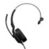JABRA Slušalice Evolve2 50 MS, crne, on-ear, Mono, USB-A