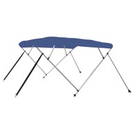 Bimini tenda s 4 luka, 243 x 196 x 137 cm, plava