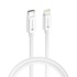 FORCELL Kabel tip C na Lightning, 8-pinski, Mfi, 3 A, 9 V, 30 W, 1 m, bijeli