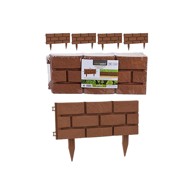 Vrtna dekorativna ograda cigla, set 4/1
