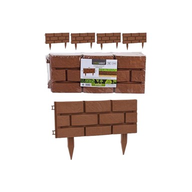 Vrtna dekorativna ograda cigla, set 4/1