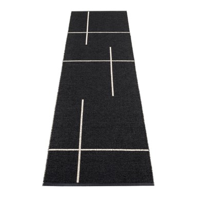PAPPELINA Unutarnja i vanjska staza Fred Black 70x270 cm, crna