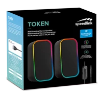 SPEEDLINK Zvučnik Token, RGB, Bluetooth, crni SL-810008-BK