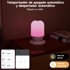 NIKCORP Noćno svjetlo Electight, bijeli šum, 34 zvuka, Wi-Fi 2,4 GHz, LED lampa, 7 boja
