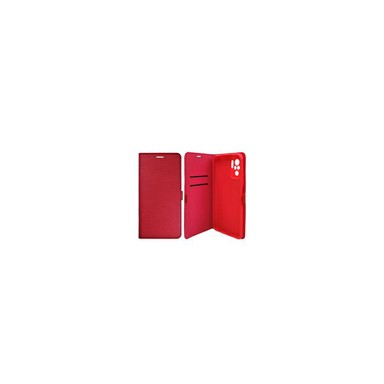 MAXMOBILE BOOK Slim torbica mobitel Xiaomi Redmi Note 10 / 10S, crvena