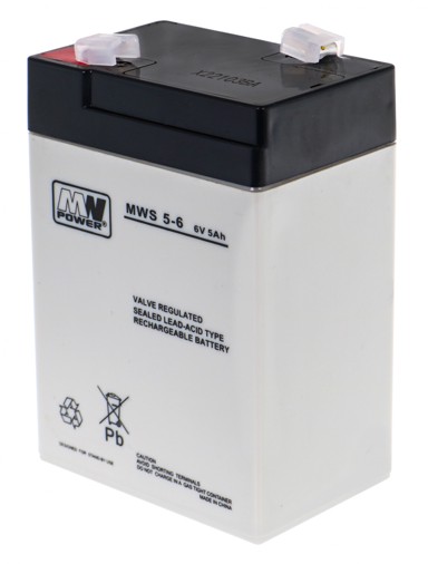 Baterija za vozilo, 6V 5AH
