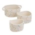 CASA SELECCIÓN Tekstilne košare u setu 3 kom 30x18x14 cm 
