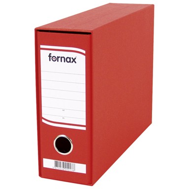 FORNAX Registrator A5, široki, u kutiji, crveni