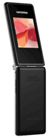 MAXCOM Preklopni mobitel MM835 4G, crni