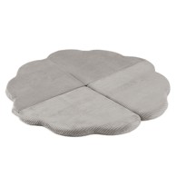 PLUSH NEST Cvijetna podloga 115x115x5 cm, bež