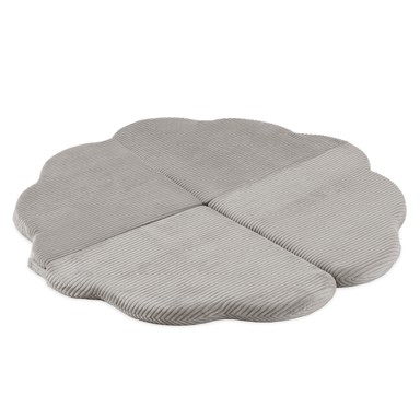 PLUSH NEST Cvijetna podloga 115x115x5 cm, bež