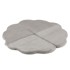 PLUSH NEST Cvijetna podloga 115x115x5 cm, bež
