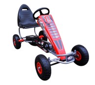 Dječji karting G5 na pedale, crveni