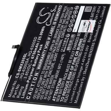 Baterija za Tablet Samsung Tab A8 10.5 / SM-X200 / SM-X205 / Typ HQ-6300SD