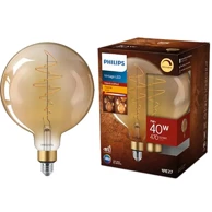 PHILIPS Vintage LED Žarulja, E27, 7W, 470 lm, 1800K, 240V, G200, CL, dimabilna