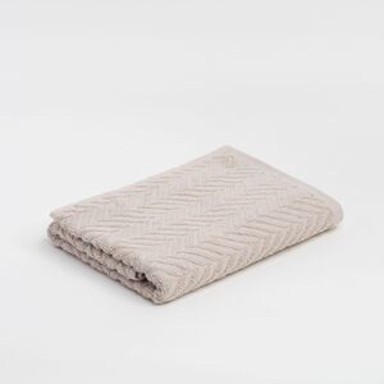 ZIG ZAG Ručnik, 70x140cm, bež