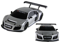 Auto na daljinsko upravljanje, AUDI R8 LMS, 1:24, srebrni