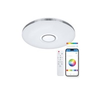 KSIX Stropna svjetiljka Aura, 5 W, RGBIC+CCT, 49cm