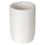 WENKO Bijela čaša za četkice za zube od polyresina Altavalle 