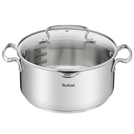 TEFAL Posuda DUETTO+ G7194655, okrugla, nehrđajući čelik
