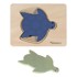 KINDSGUT Drvena reljefna puzzle Turtle