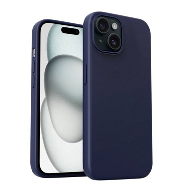AUKEY Maskica, iPhone 15 Plus, PC-GJ10B, olujno plava