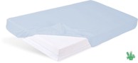 BABYMATEX Bambusova plahta s elastikom, 60x120x10, BAMBUS, plava