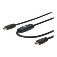 HDMI kabel s Ethernetom i pojačivačem signala DIGITUS (HDMI Type-A muški/HDMI Type-A muški, 20 m)