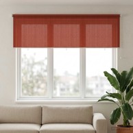 Vanjska roleta s 90 % UV zaštitom 400 x 140 cm od HDPE-a, terakota