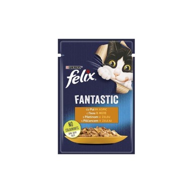 FELIX FANTASTIC Hrana za mačke piletina 85 g
