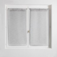 DOUCEUR D'INTÉRIEUR Svijetlo sive prozirne zavjese u setu 2 kom 60x90 cm Milza