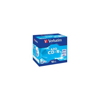 VERBATIM CD-R medij V043327, DataLife+ Crystal, 52×, 700 MB, JC, 10 kom