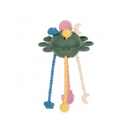 PETITEMARS Silikonska senzorna igračka Crazy planet 10 m+, Misty Green