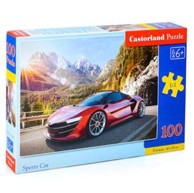 CASTORLAND Puzzle Sportski auto, 100 komada