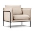INTERIEURS 86 Bež fotelja Andrea, 89x84x84 cm