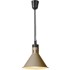 HENDI Viseća lampa za zagrijavanje hrane konusna promjer 275 mm 250 W, bež