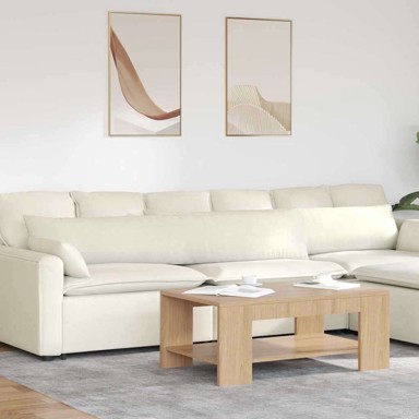 Jastučići za sofu 2 kom 200 x 40 cm, kordura tekstil, kremasti