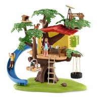 SCHLEICH Adventure Tree House playset, šarena