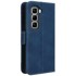 Preklopna futrola za Infinix Hot 50 Pro+ 4G, utor za karticu, tamnoplava