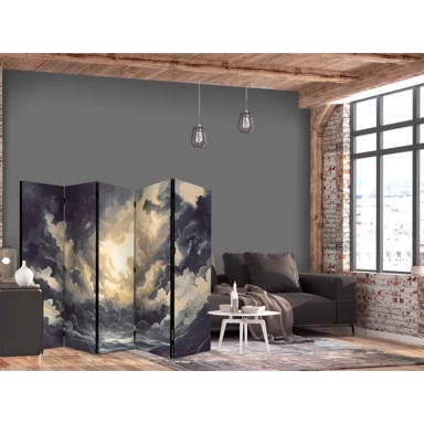 Paravan Epska igra svjetlosti, Sunce se bori za prevlast nad oblacima, 225 x 172 cm