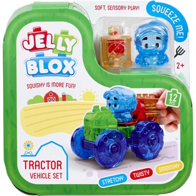 GOLIATH Kocke Jelly Blox Tractor set, 12 kom