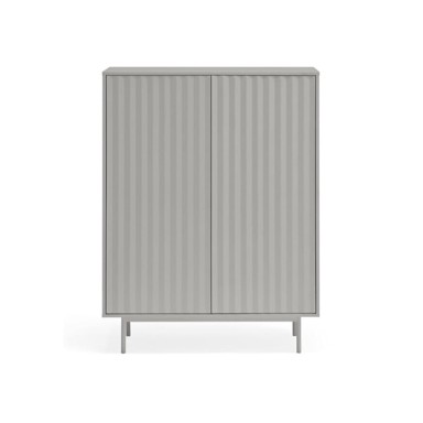 TEULAT Siva visoka komoda 97x130 cm Sierra