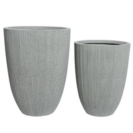 PVC tegla Lennox svijetlosiva 37x37x48,5 cm
