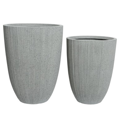 PVC tegla Lennox svijetlosiva 37x37x48,5 cm