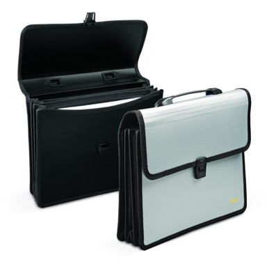 FORPUS Torba za dokumente A4, Crna