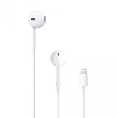 APPLE Slušalice Earpods with remote and mic, Lightning Connector, bijele, mmtn2zm/a