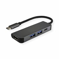 VALUE HUB USB 3.2 Gen 1 Type-C 4K priključna stanica